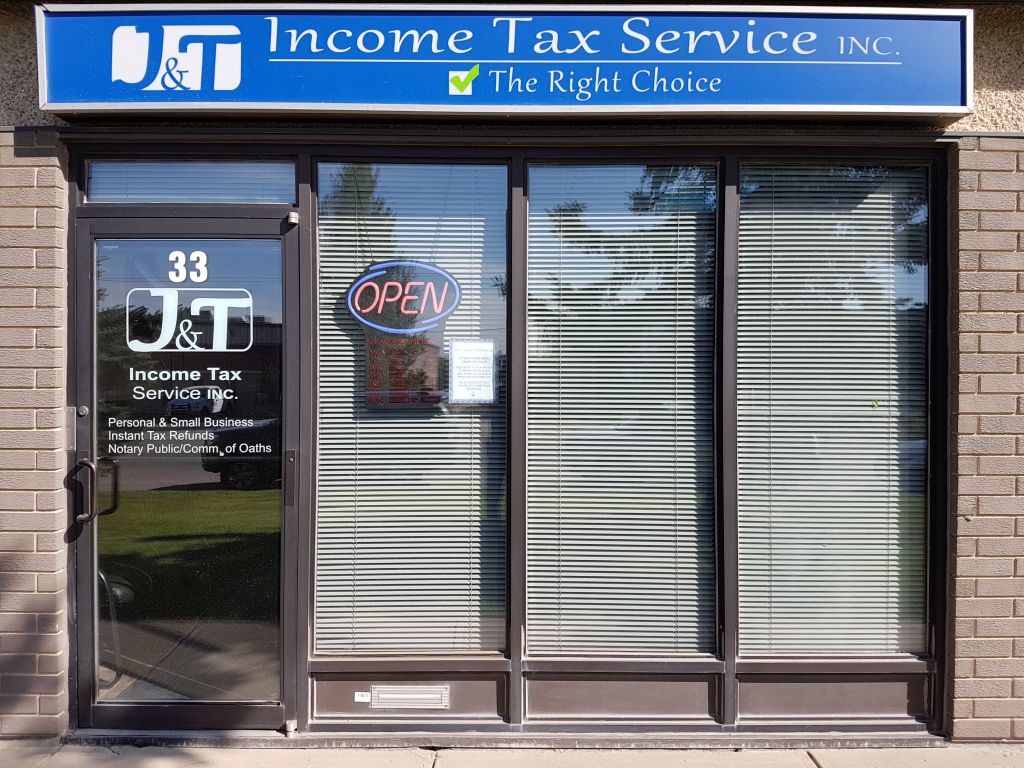 J &a; T Income Tax Service Inc. - Logo