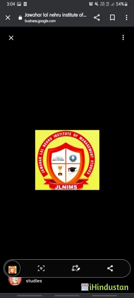 Jawahar lal nehru institute of Management studies - Logo