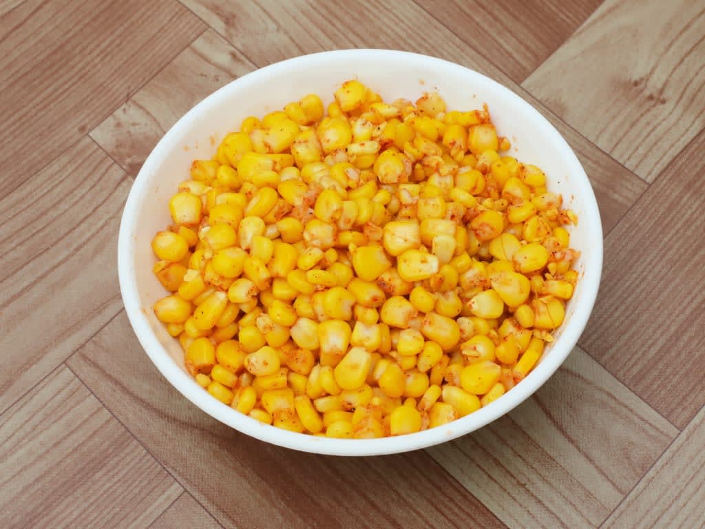 Jay Ambe Patel Makai Khichu - Logo