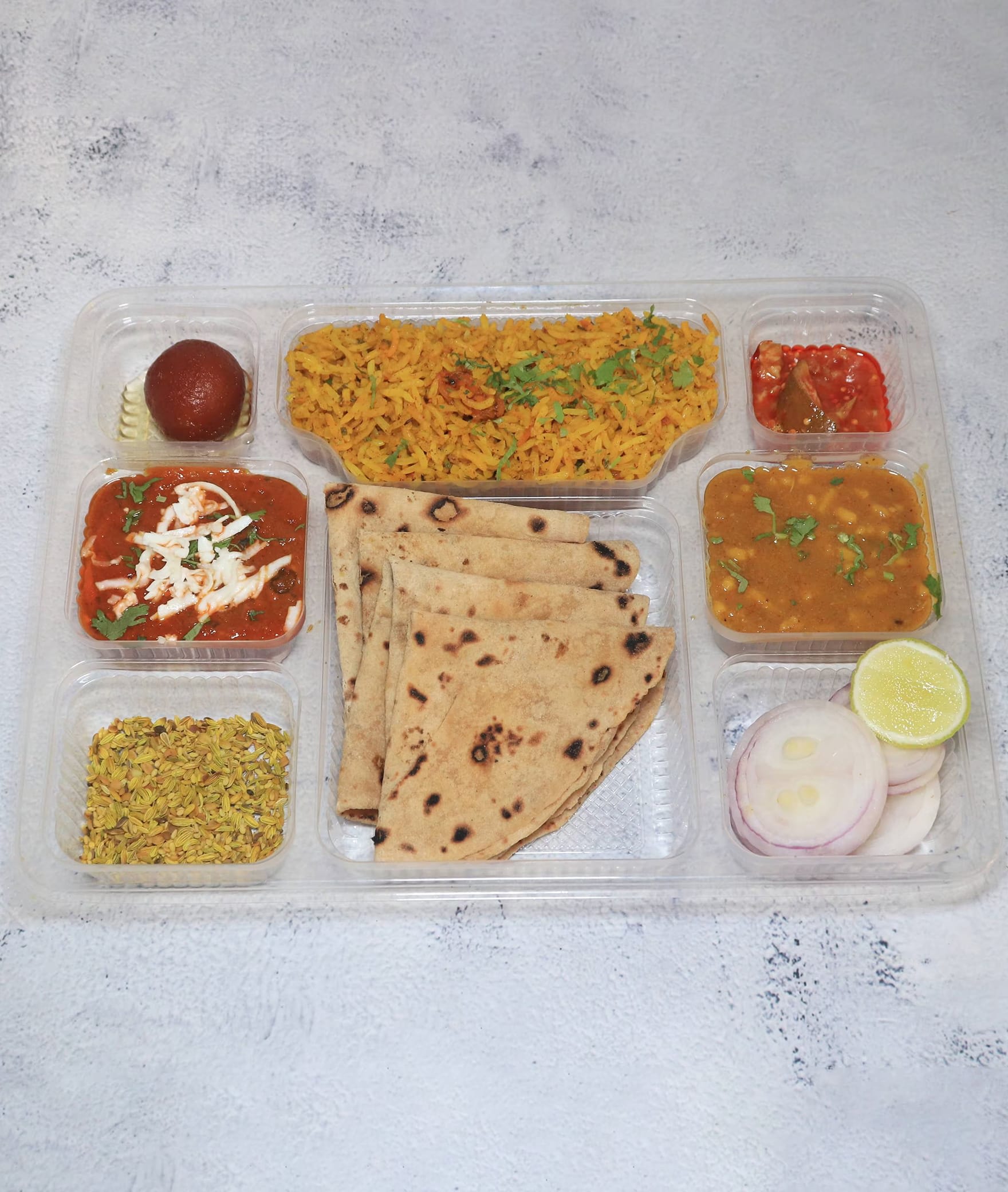 Jay Jalaram Thali - Logo