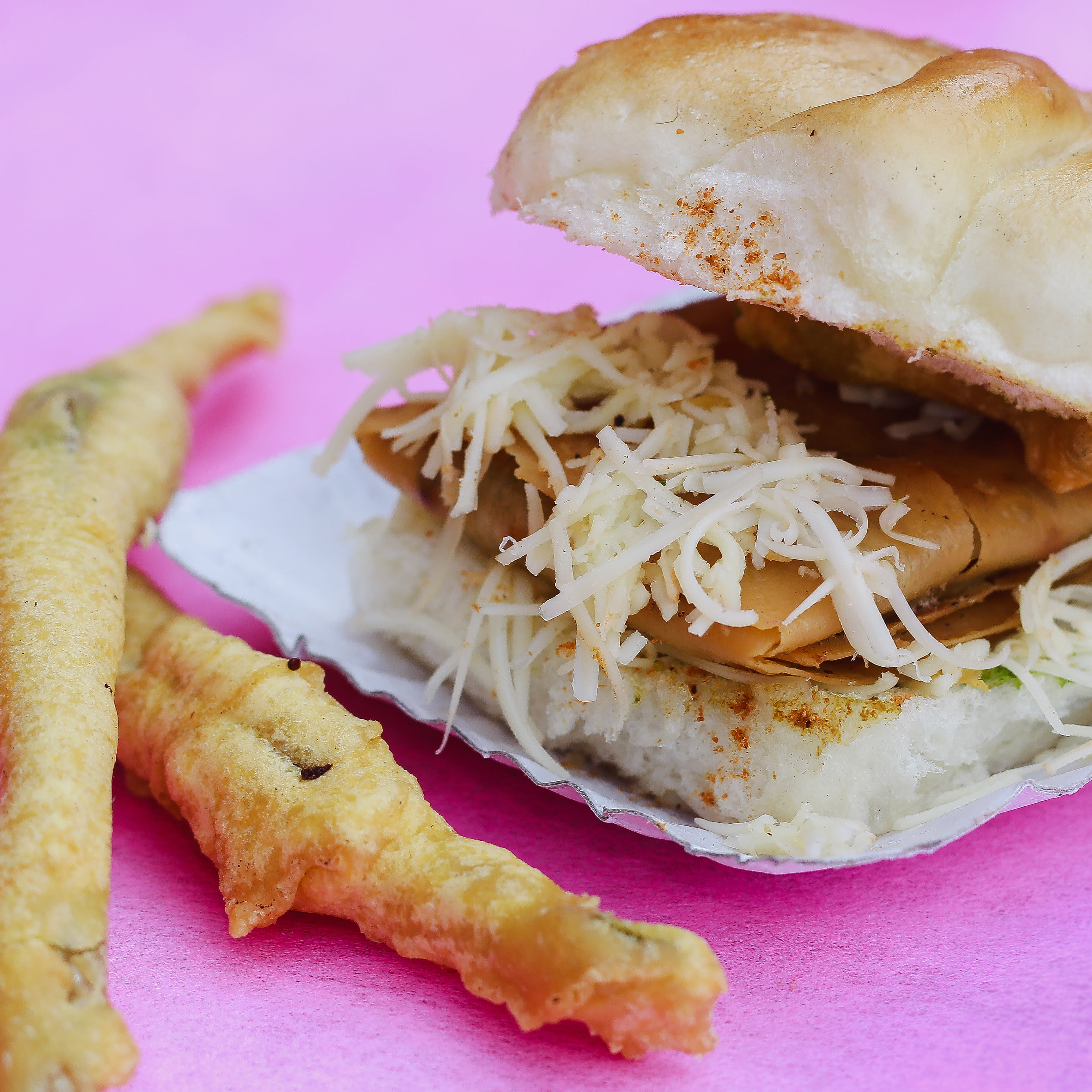 Jay Jalaram Vada Pav - Logo