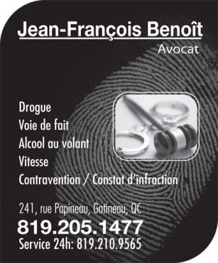 Jean-François Benoît Avocat - Logo
