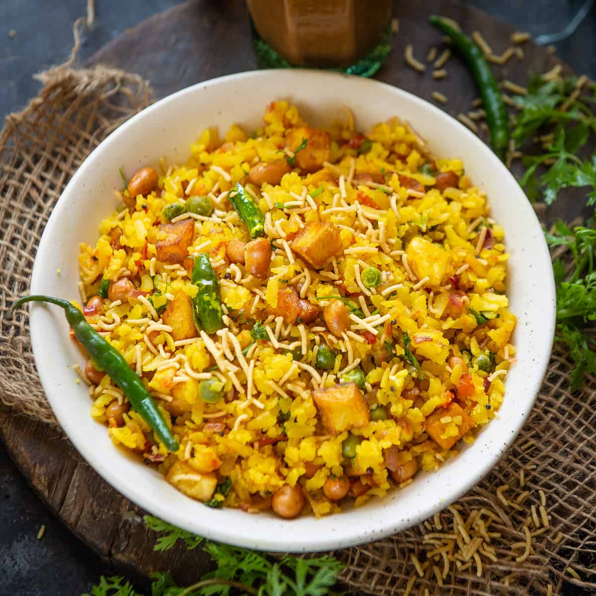Jeetu Poha Shop - Logo