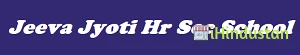 Jeeva Jyoti Higher Secondary School - Logo