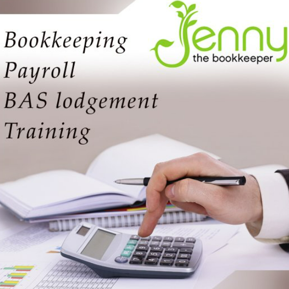Jenny the Bookkeeper - Logo