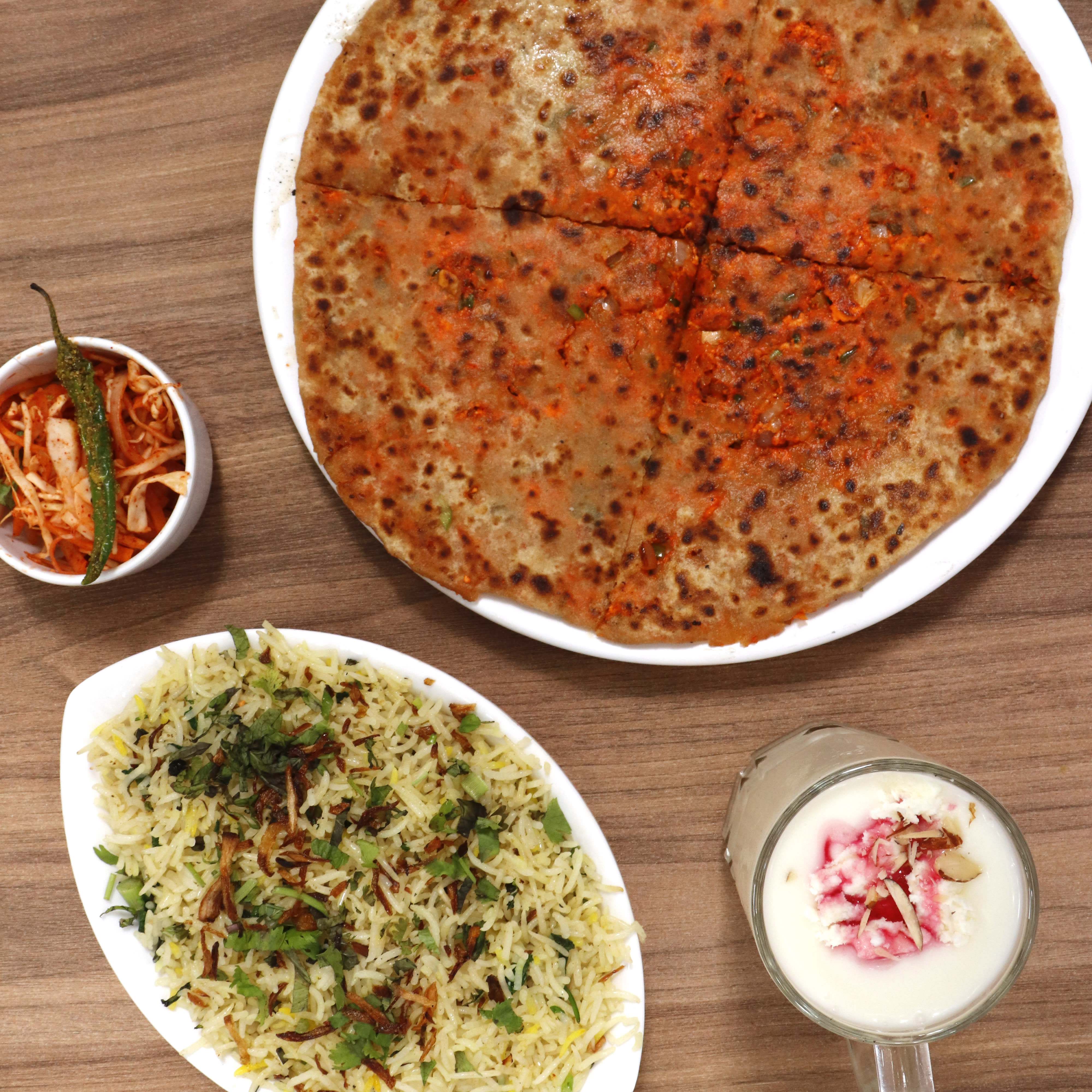 JM HOUSEFULL (paratha & pure veg) - Logo