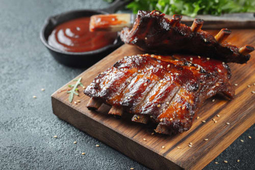 J M Pork shop - Logo