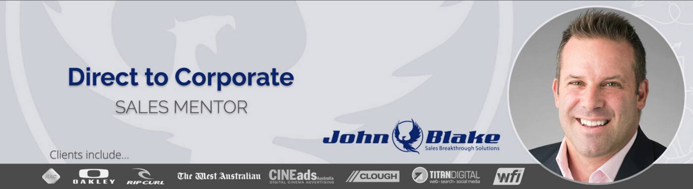 John Blake Sales Breakthrough Solutions - Cover photo