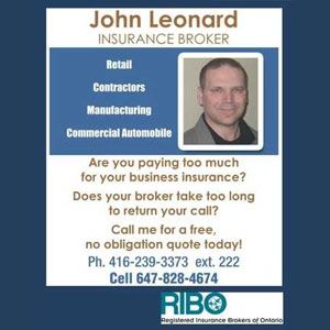 John Leonard Insurance Broker - Logo