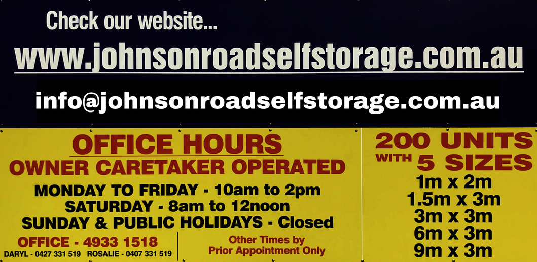 Johnson Road Self Storage Gracemere - Cover photo