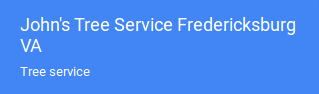 John\'s Tree Service Fredericksburg VA - Logo