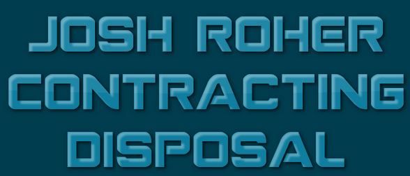 Josh Roher Contracting Disposal - Logo