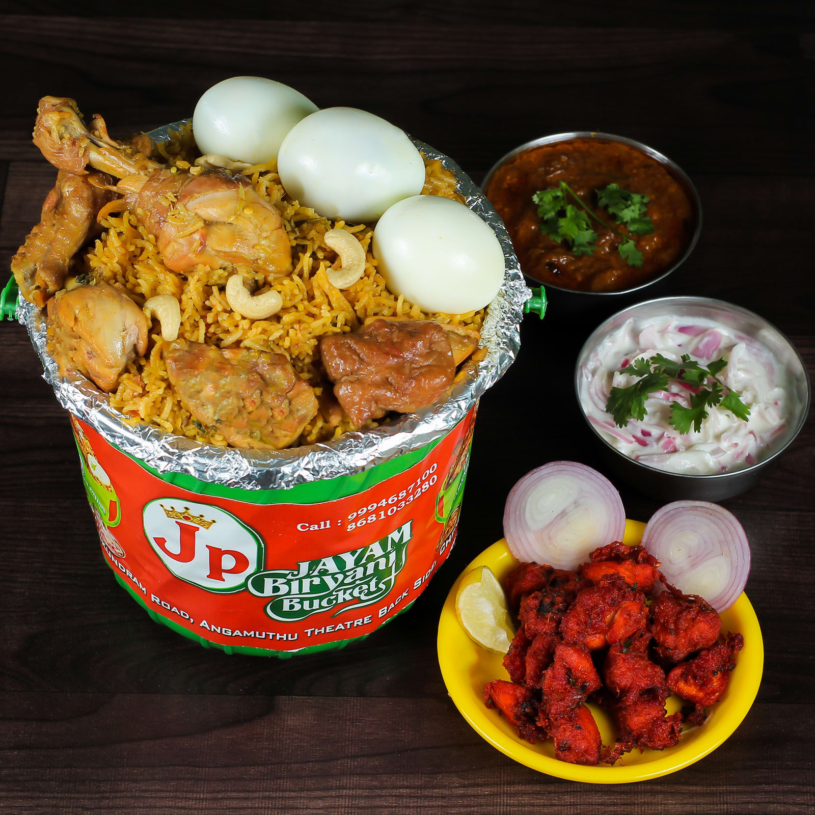JP Jayam Biryani Center - Logo