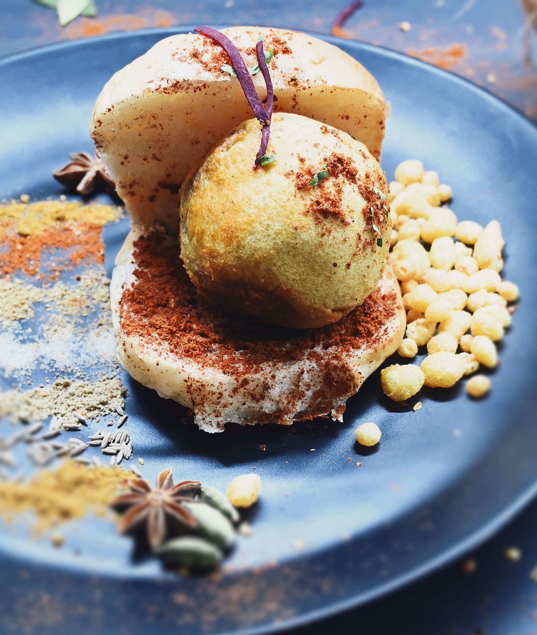 Juhu Chaupaty Vada Pav - Logo