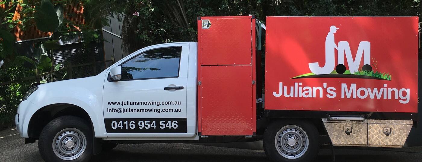 Julian's Mowing - Cover photo