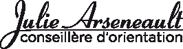 Julie Arseneault, Conseillère D&s;Orientation - Logo