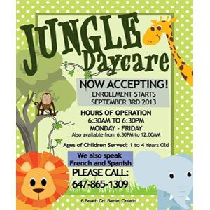 Jungle Daycare - Logo