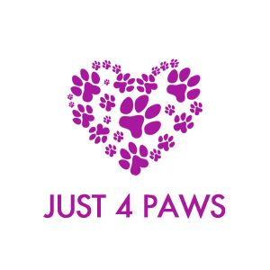 JUST 4 PAWS - Logo