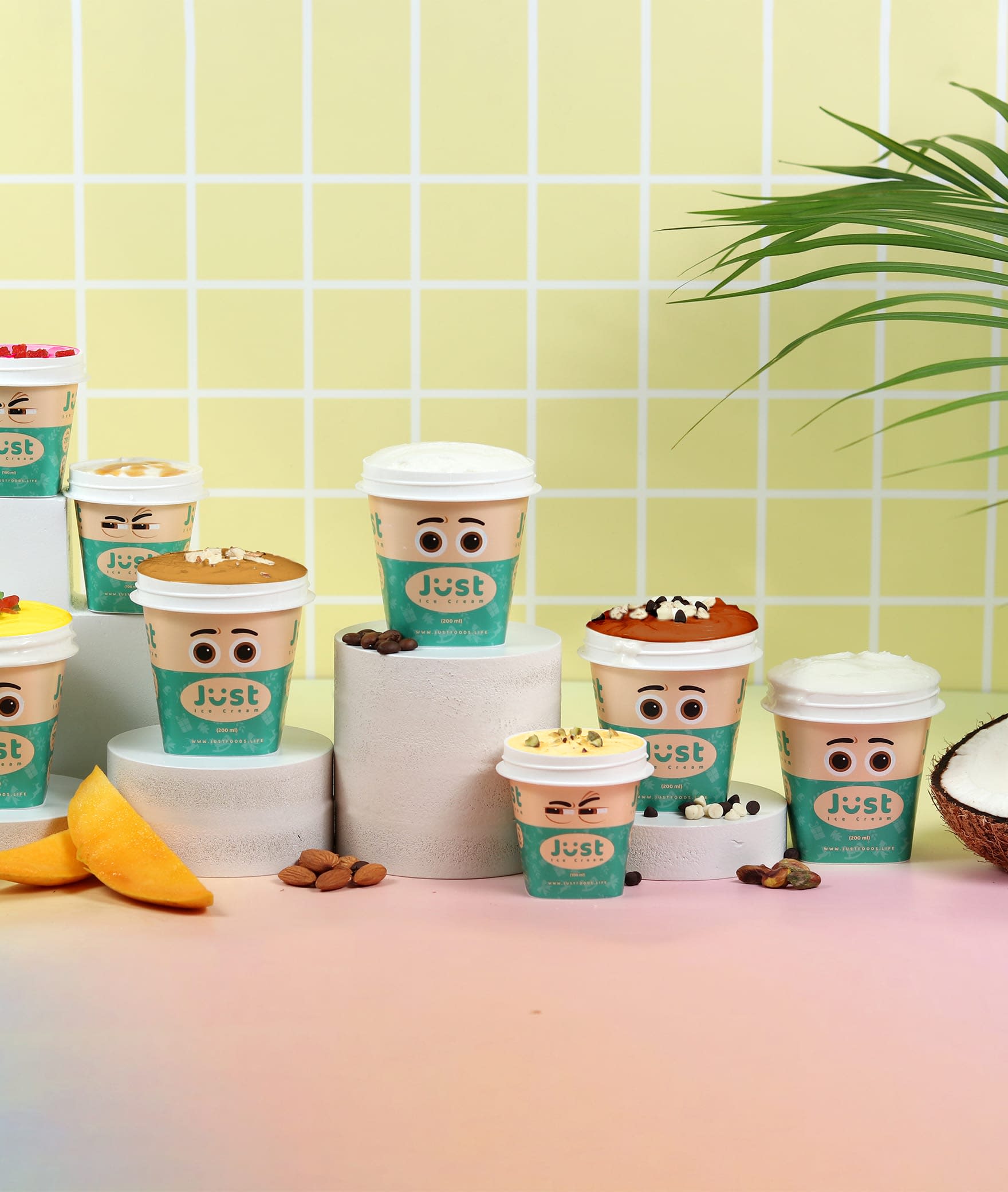 JUST CREAMERY - Healthy Ice Cream - Logo