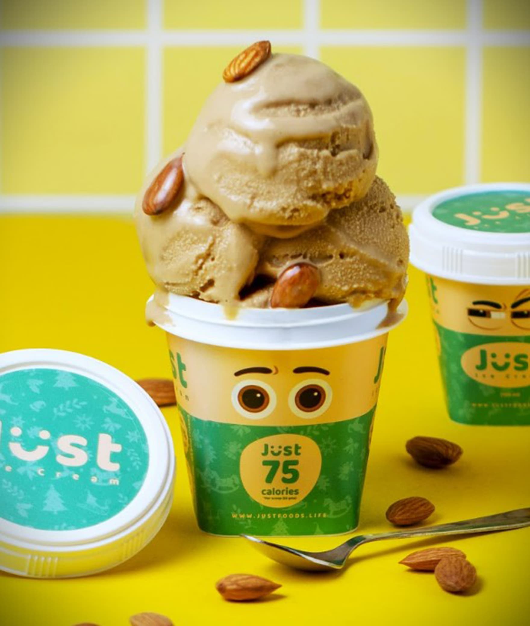 JUST CREAMERY - Healthy Ice Cream - Logo