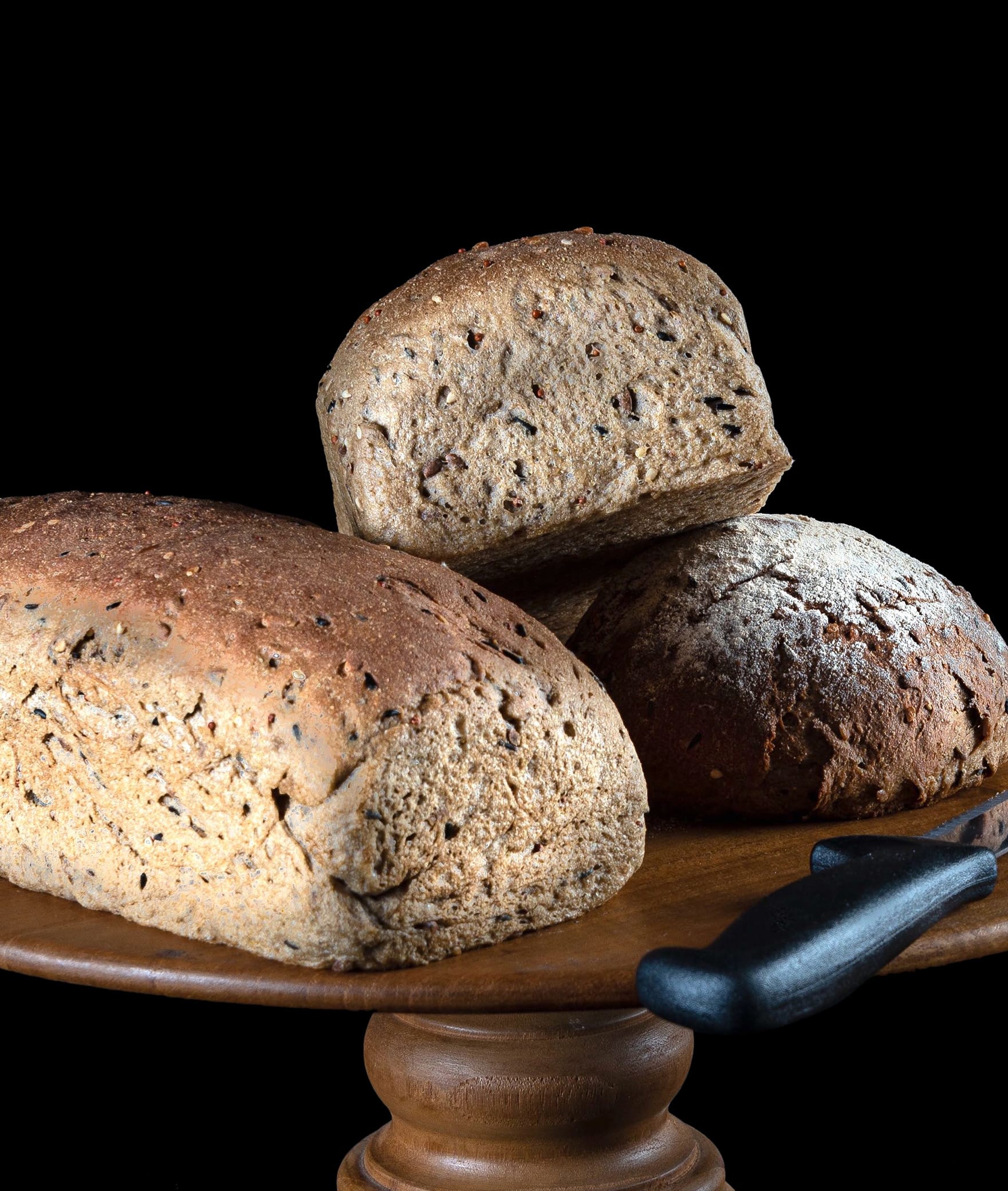 Jus'Trufs-Vegan Breads - Logo