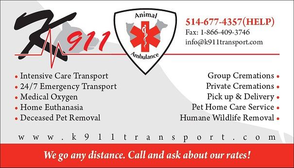 K911 Animal Ambulance - Logo