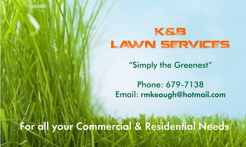 K&a;B Lawn Services - Logo