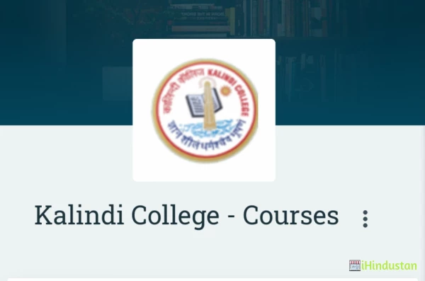 Kalindi College - Courses - Logo