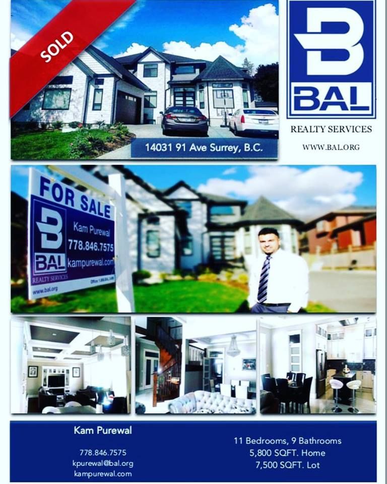 Kam Purewal - Bal Realty Services Inc. - Cover photo