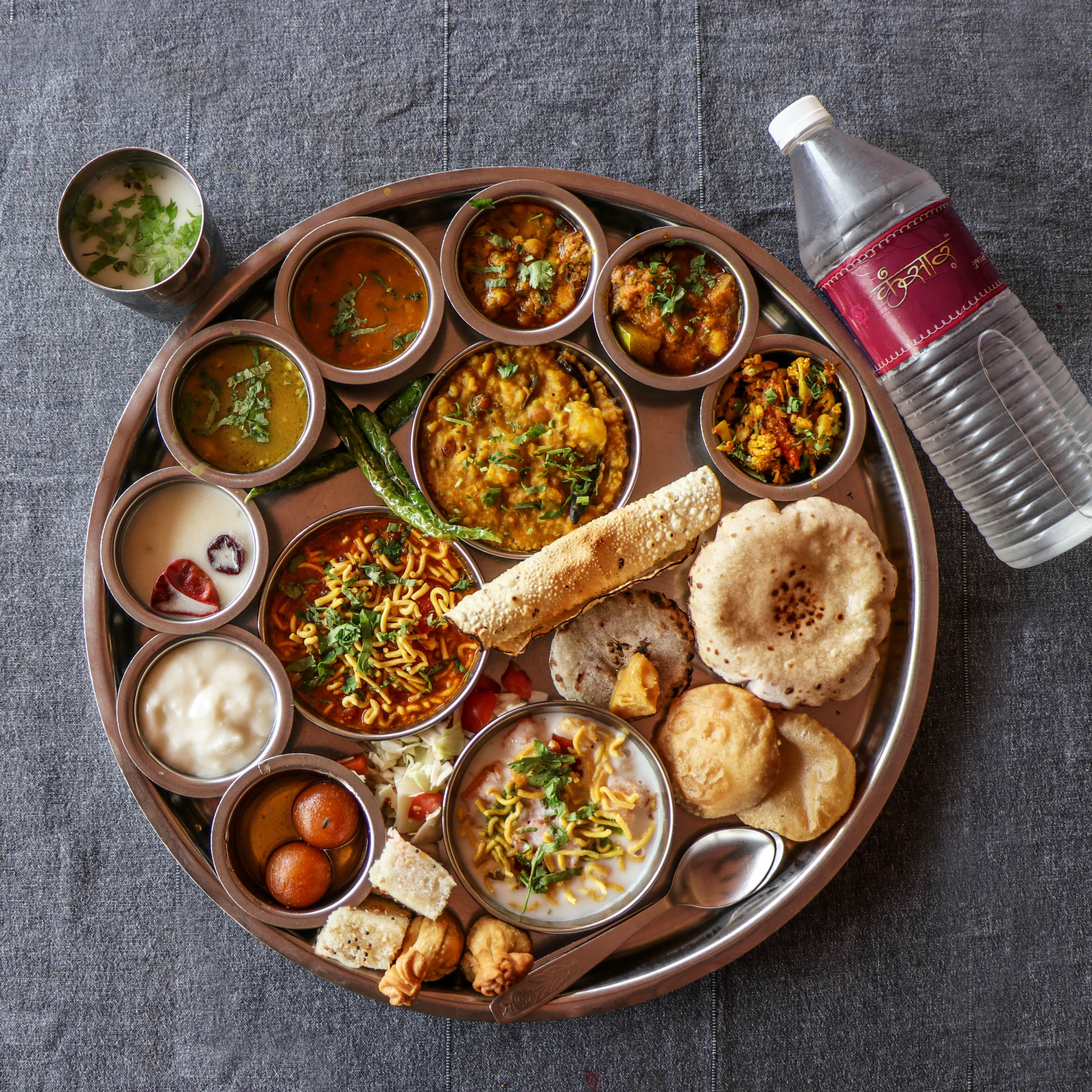 Kansar Gujarati Thali - Logo