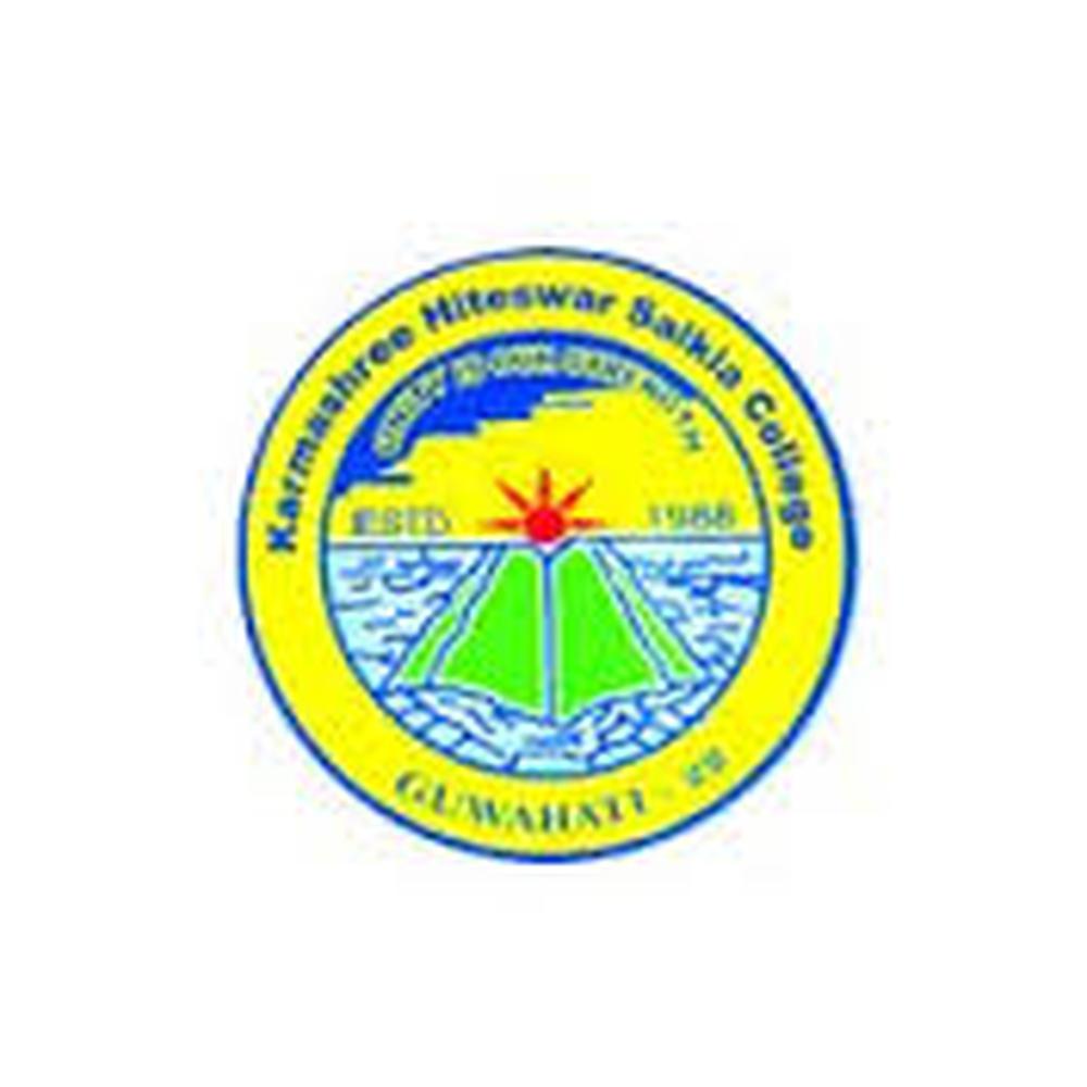 Karmashree Hiteswar Saikia College (KHS) - Logo