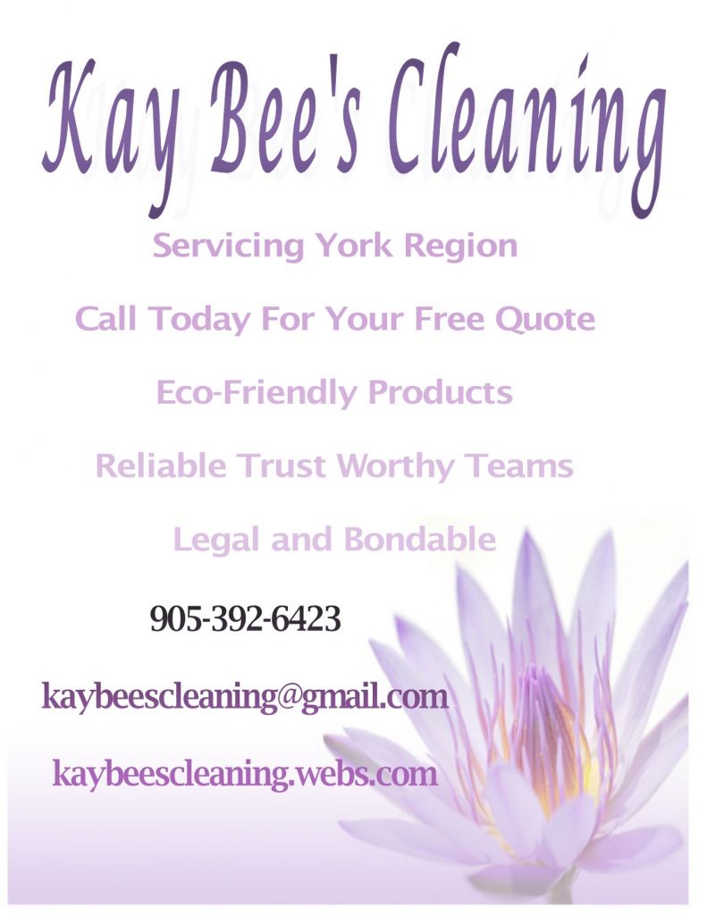 Kay Bee&s;s Cleaning - Logo