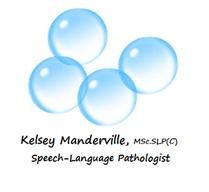 Kelsey Manderville MSc. SLP(C), private speech-language - Logo