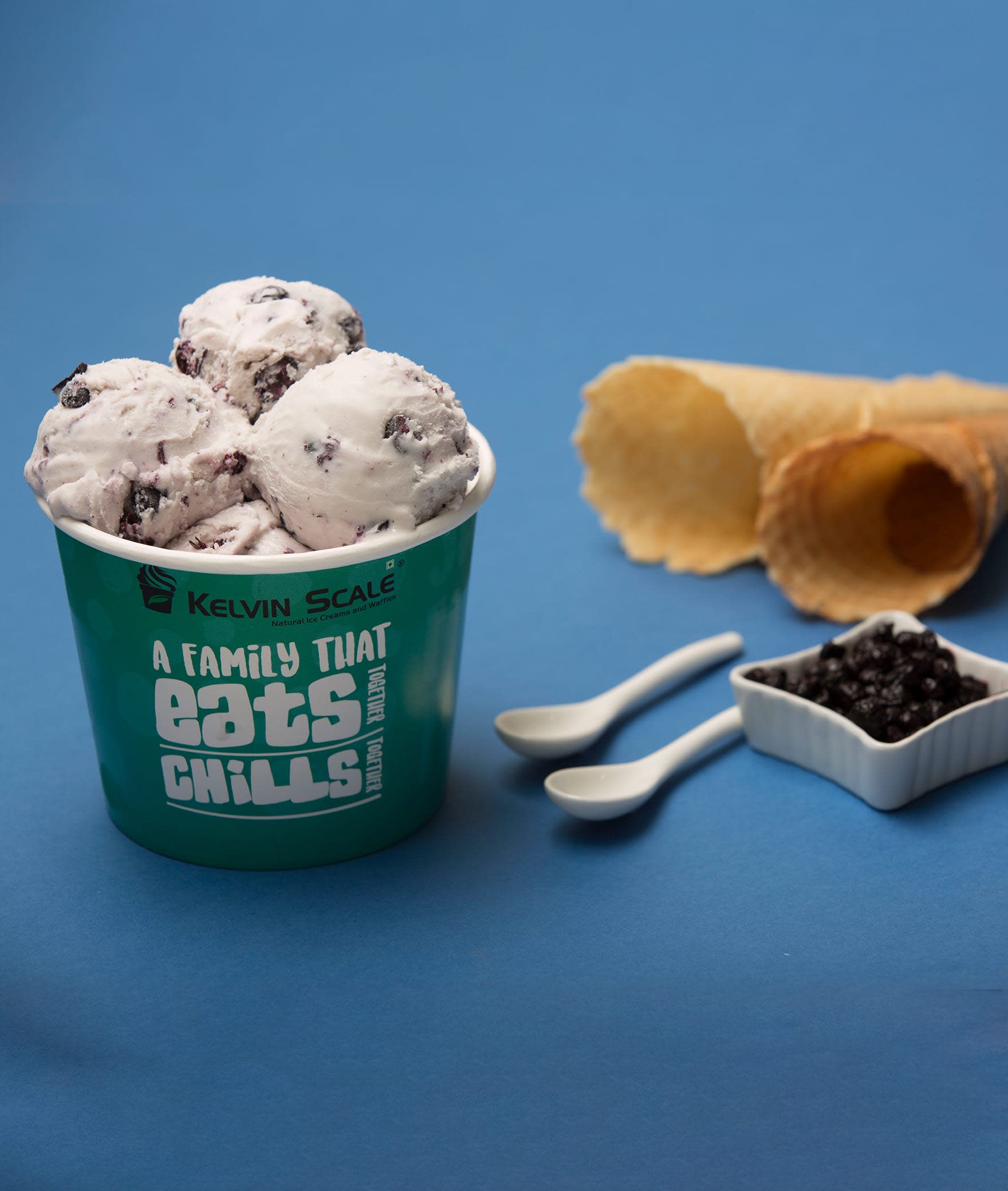 Kelvin Scale Creamery - Ice Creams and Waffles - Logo