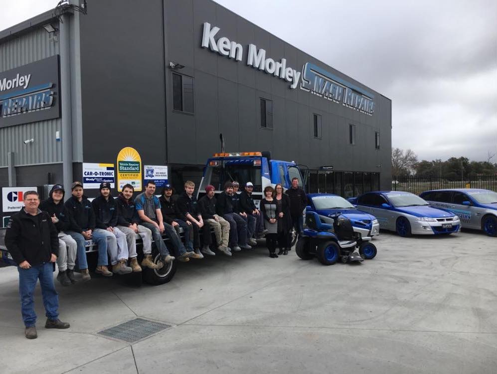 Ken Morley Smash Repairs - Logo