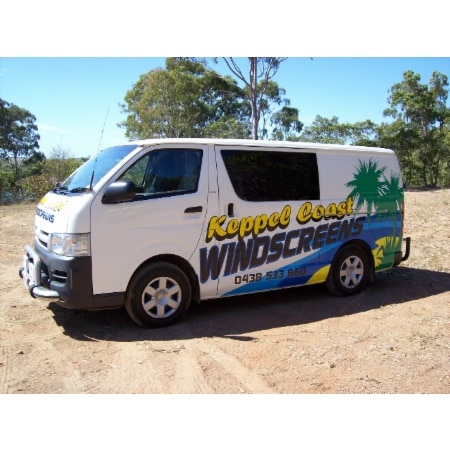 Keppel Coast Windscreens - Logo