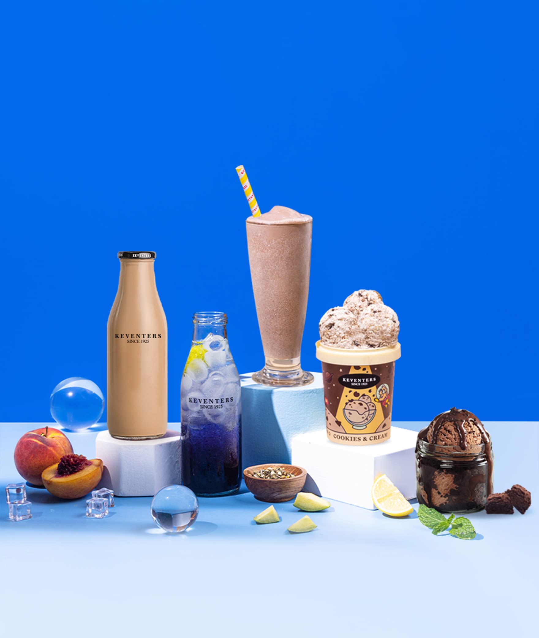 Keventers - Milkshakes & Desserts - Logo