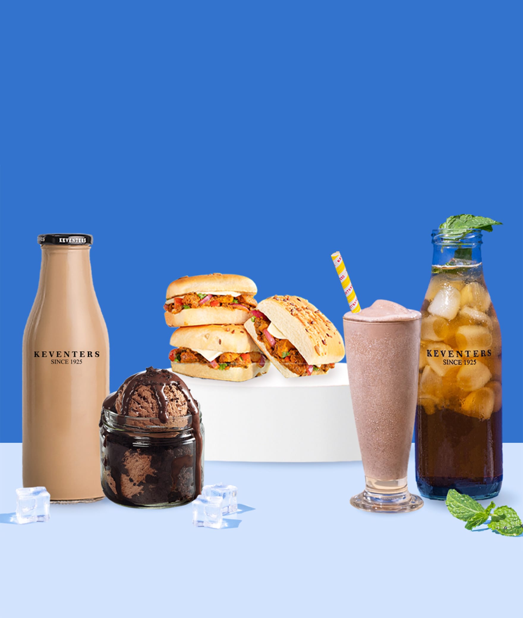 Keventers - Milkshakes & Desserts - Logo