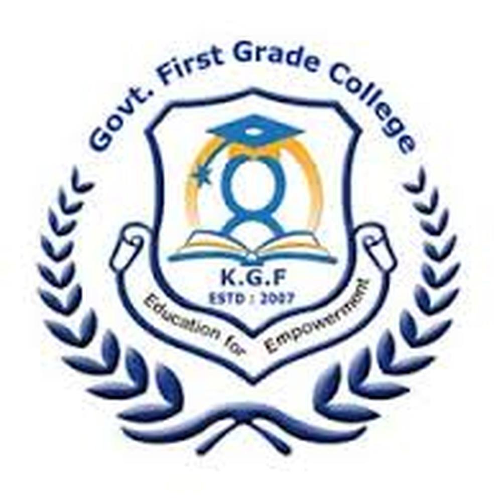 KGF first Grade College (KGFGD) - Logo