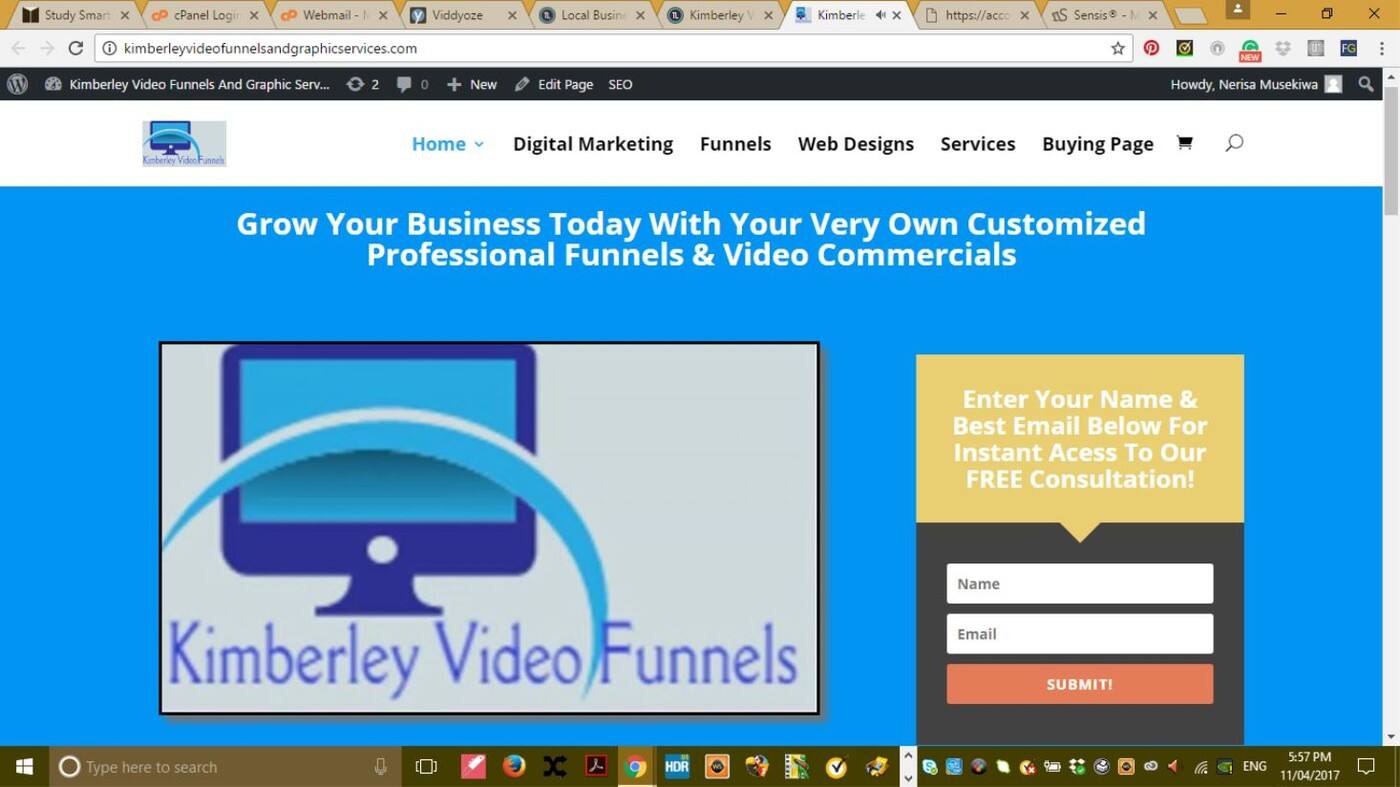 Kimberley Video Funnels and Graphic Services - Cover photo