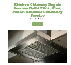 Kitchen Chimney Repair Service Delhi Elica, Glen, Faber, Hindware Chimney Service - Logo