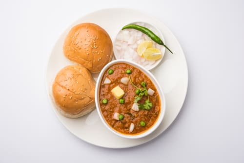 K K Pav-Bhaji Center - Logo