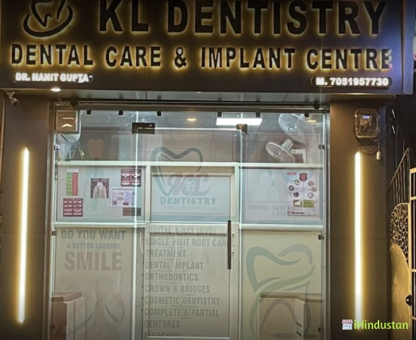 KL DENTISTRY DENTAL CARE & IMPLANT CENTRE - Logo