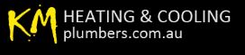 KM Heating and Cooling Plumbers - Logo
