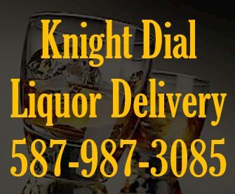 Knight Dial Liquor Delivery - Logo