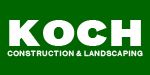 Koch Construction &a; Landscaping - Logo