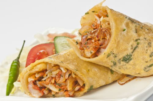 KOLKATA FAMOUS KATI ROLL - Logo