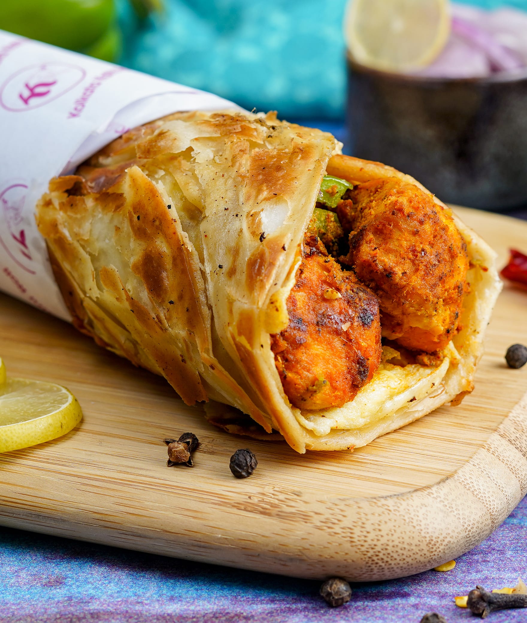 Kolkata Kathi Roll - Logo