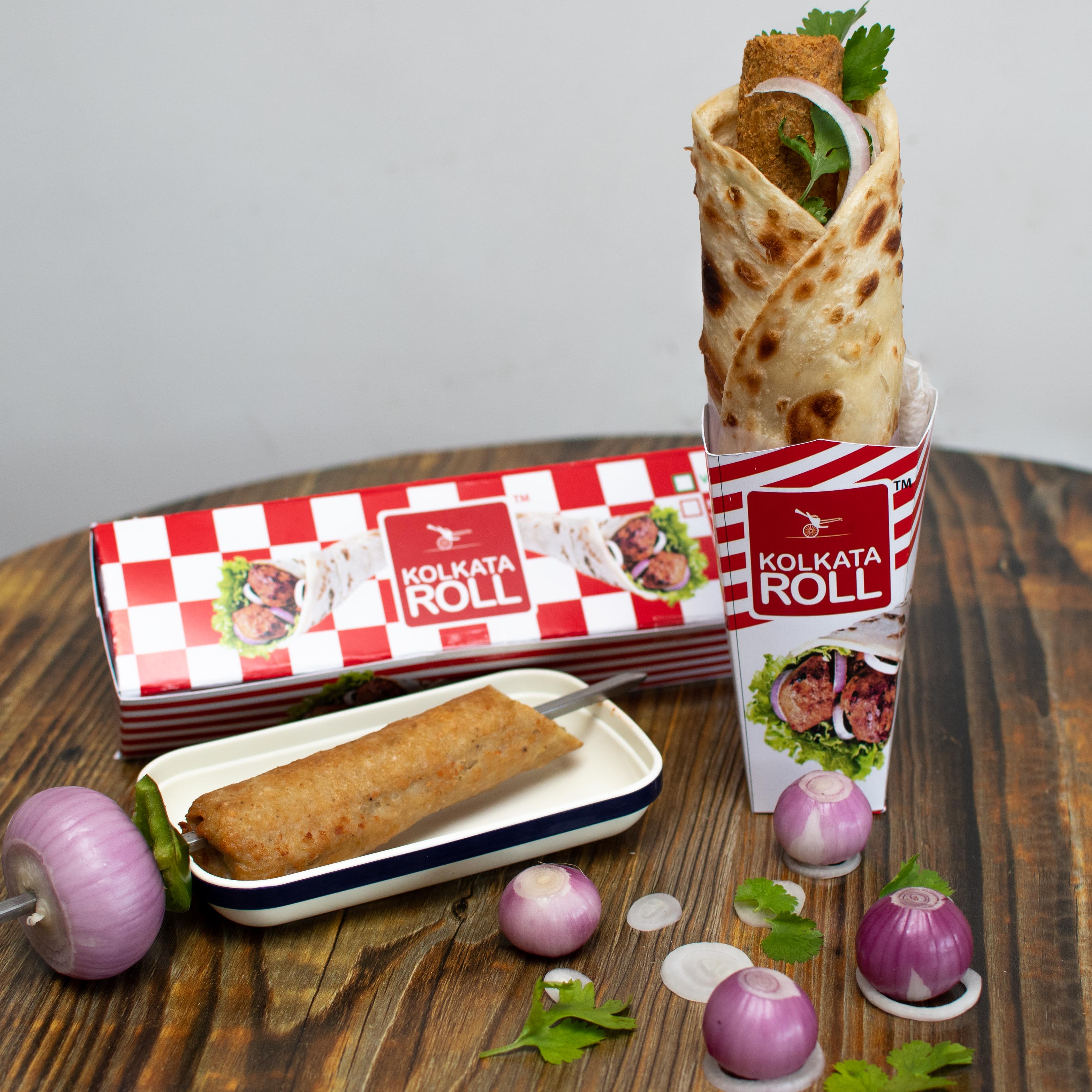 Kolkata Roll - Logo