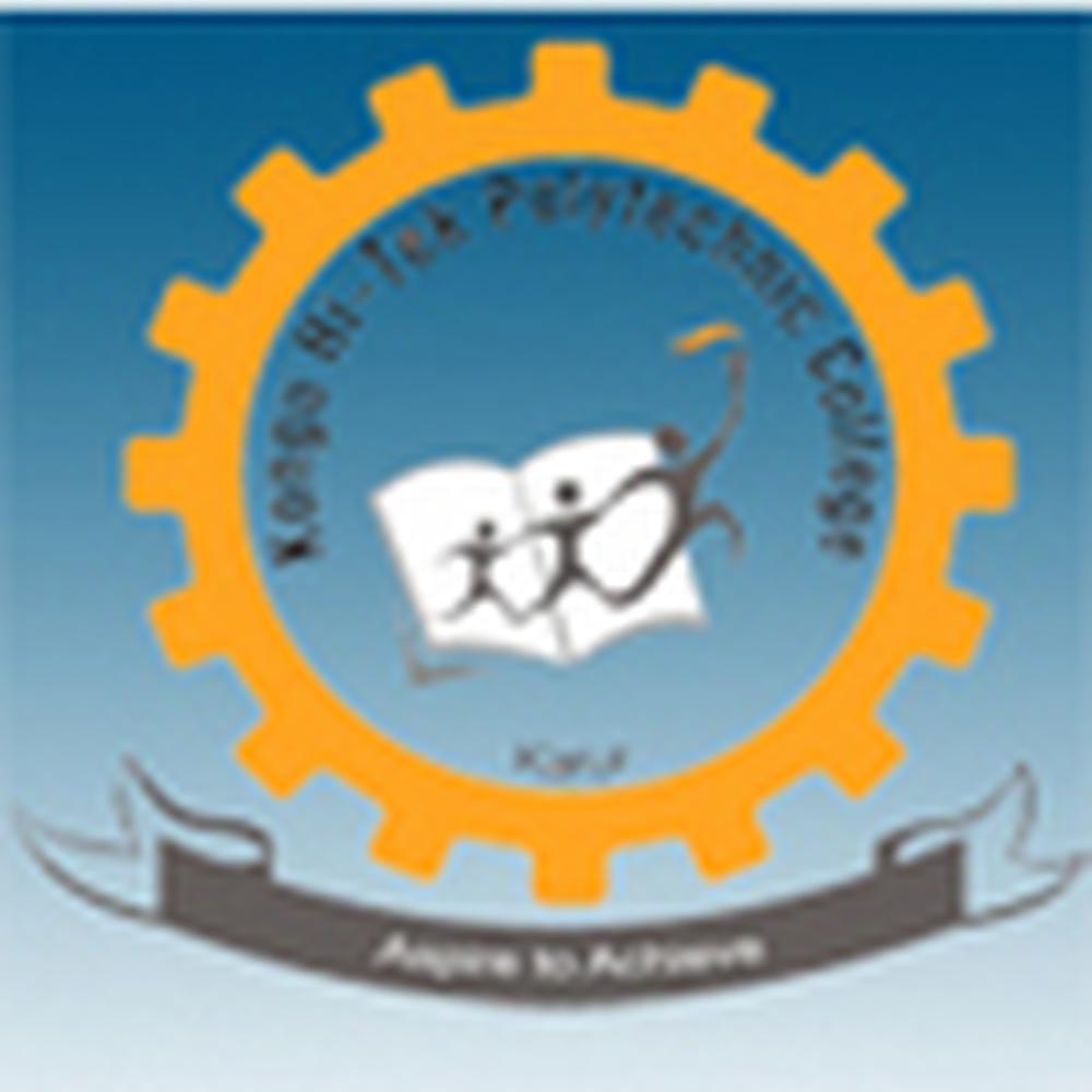 Kongu Hi-Tek polytechnic College (KHTPC) - Logo